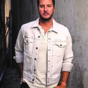 Luke Bryan White Jacket