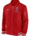 MLB Los Angeles Angels Red Bomber Jacket