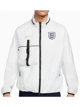 Nike England Euro White Jacket