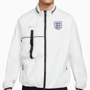Nike England Euro White Jacket