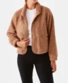 Order Active Womens Sherpa Button Jacket For Sale Men And Women