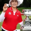 Order PMG Womens PGA Championship Amy Yang Red Knit Shirt