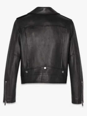 Order Yves Saint Laurent Motorcycle Jacket in Plunged Lambskin for men and women. Stylish and luxurious. Buy now