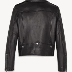 Order Yves Saint Laurent Motorcycle Jacket in Plunged Lambskin for men and women. Stylish and luxurious. Buy now