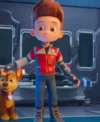 PAW Patrol The Mighty Movie Finn Lee Epp Leather Jacket