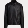 Polo Ralph Lauren Polo Black Leather Jacket