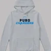 Puro Chargers Grey Hoodie