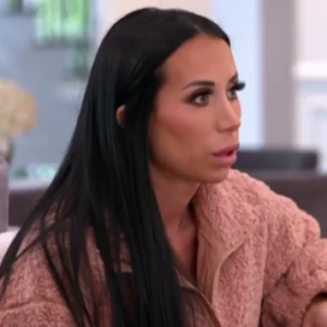 Real Housewives of New Jersey S11 Rachel Fuda CIAO Sherpa Jacket 1