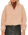 Real Housewives of New Jersey S11 Rachel Fuda CIAO Sherpa Jacket On Sale