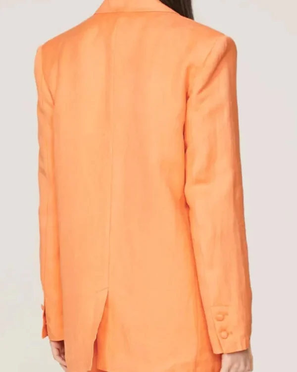 Shop Erica Wark The Today Show Orange Blazer