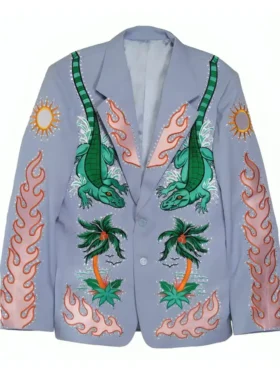 Shop Trixie Motel Drag Me Home S01 Crocodile Double Blazer