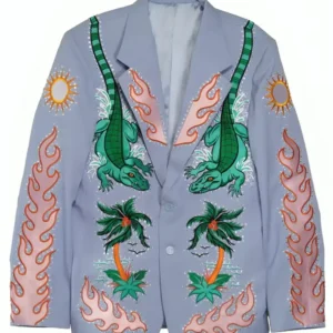 Shop Trixie Motel Drag Me Home S01 Crocodile Double Blazer