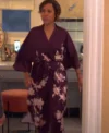 Shop UnPrisoned Season 02 Paige Alexander Purple Kimono Robe