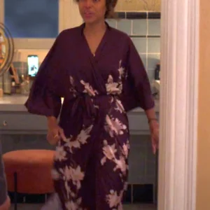 Shop UnPrisoned Season 02 Paige Alexander Purple Kimono Robe