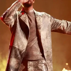 Shop Will Smith BET Awards 2024 Leather Coat