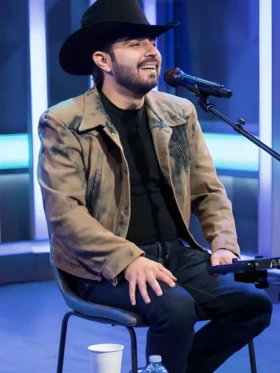 SiriusXM Miami Joss Favela Brown Jacket On Sale