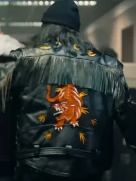 Sixty Minutes 2024 Jose Barros Fringe Jacket Backside