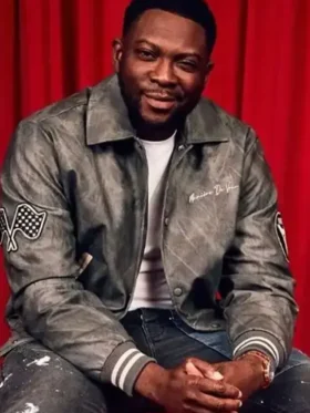 Supacell 2024 Rapman Grey Varsity Jacket