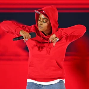 Taraji P. Henson 2024 BET Awards Red Hoodie
