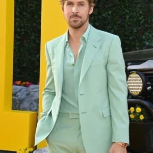 The Fall Guy Premier Ryan Gosling Mint Green Suit On Sale