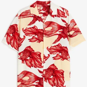 The Mole S02 E02 Treasure Island Tony Castellanos Short Sleeve HM Pattern Shirt