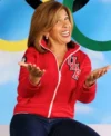 The Today Show Hoda Kotb Red Team Track Jacket