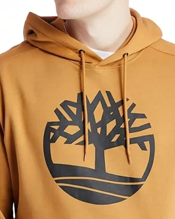 Tree Logo Fleece Pullover Hoodie