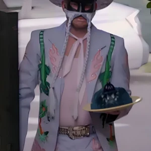 Trixie Motel Drag Me Home S01 Crocodile Double Blazer