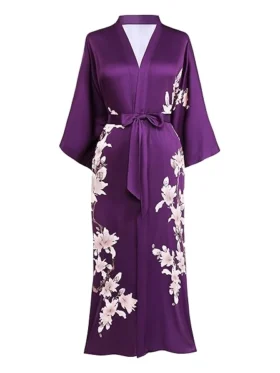 UnPrisoned S02 Paige Alexander Purple Kimono Robe On Sale