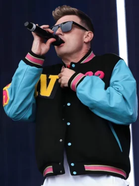 Vi Som Alskar 90 and 00 Talet Festival Nick Carter Varsity Jacket