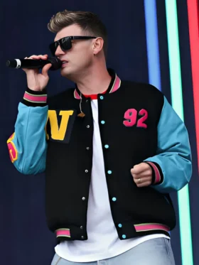 Vi Som Alskar 90 and 00 Talet Festival Nick Carter Varsity Jacket On Sale