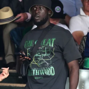Wimbledon 2024 Stormzy Black Cotton T Shirt