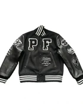 leather jacket ken carson front