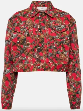 vShania Twain Bst Hyde Park Crop Jacket