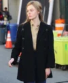 A Complete Unknown 2024 Elle Fanning Black Blazer On Sale