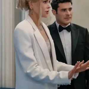 A Family Affair 2024 Nicole Kidman White Blazer
