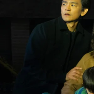 AfrAId 2024 John Cho Black Jacket