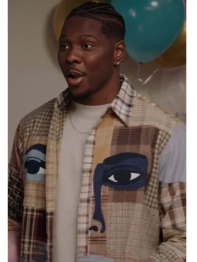 All American Homecoming S03 Cam Watkins Eye Plaid Shacket