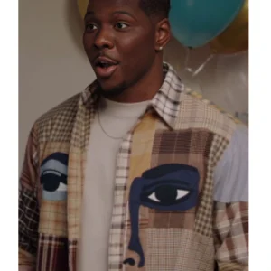 All American Homecoming S03 Cam Watkins Eye Plaid Shacket