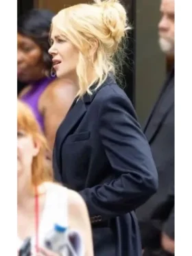 Buy A Family Affair 2024 Nicole Kidman Blue Long Coat