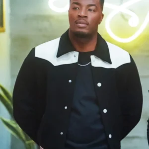 Buy All American S06 Spencer James Black Varsity Jacket