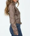 Buy Bella Moto Jacket Chocolate