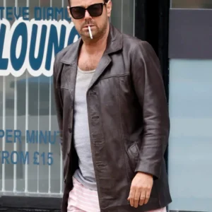 Buy Danny Dyer Mr. Bigstuff Brown Leather Jacket
