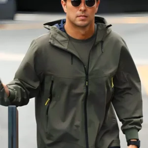 Buy F1 Grand Prix of Netherlands Sergio Perez Green Hooded Jacket