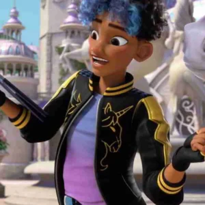 Buy Rory Unicorn Academy Leather Jacket