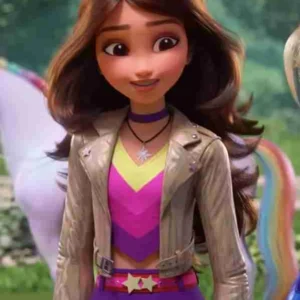 Buy Sophia Mendoza Unicorn Academy Biker Jacket
