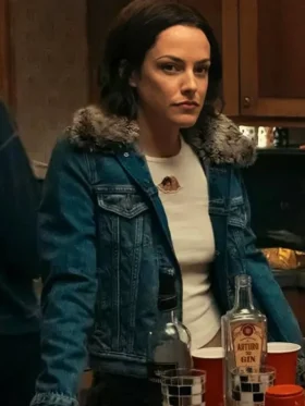 Buy Under The Bridge 2024 Rebecca Godfrey Blue Denim Jacket