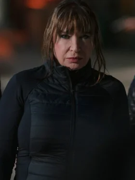 Cynthia Rothrock Lady Scorpions 2024 Black Parachute Jacket