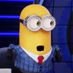 Despicable Me 4 Kevin the Minion Checked Blazer