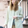 Elle Fanning A Complete Unknown 2024 White Jacket On Sale